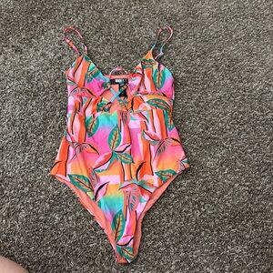Beach Riot Multicolor Tropical One Piece